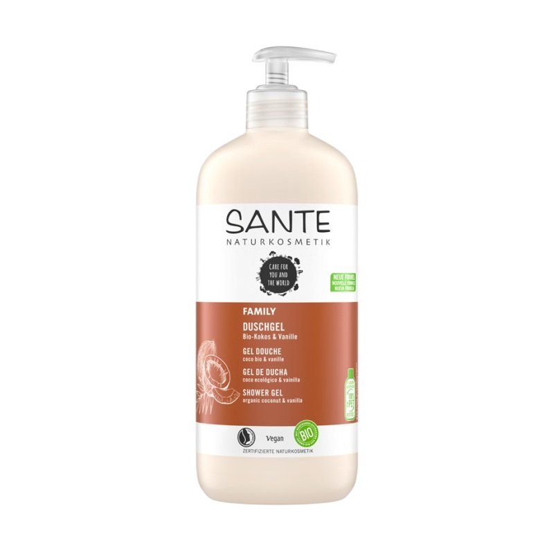 Sante Naturkosmetik Coconut & Vanilla Organic Shower Gel 500ml