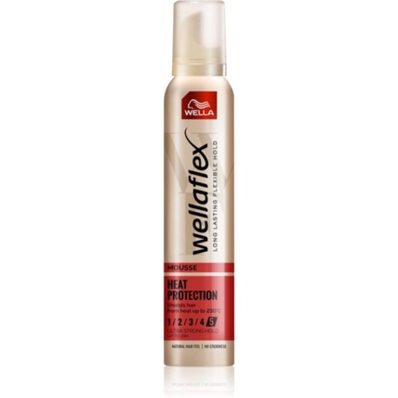 Wella Wellaflex Heat Protection Mousse 200 ml