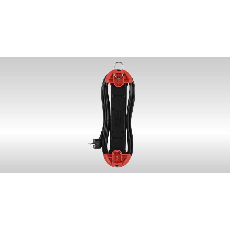 Bachmann 500.100 multiprise 5 m Intérieure Rouge