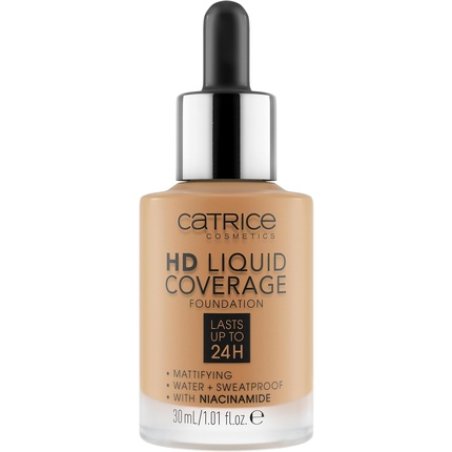 Catrice HD Liquid Coverage Foundation No. 048 Nude Long-Lasting Matte