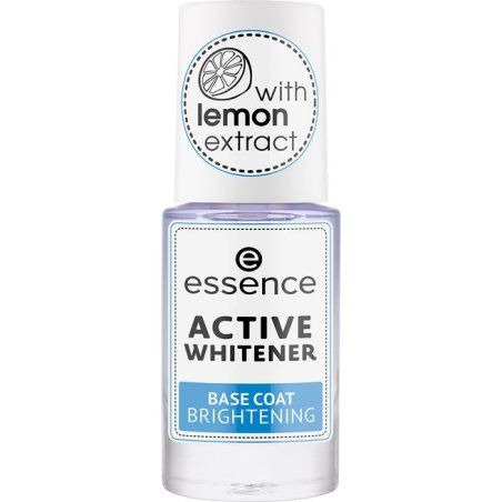 Essence Active Whitener Base Coat Brightening Nail Care 8ml