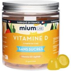 Mium Lab Vitamin D3 2000iu Highly Dosed and Absorbed