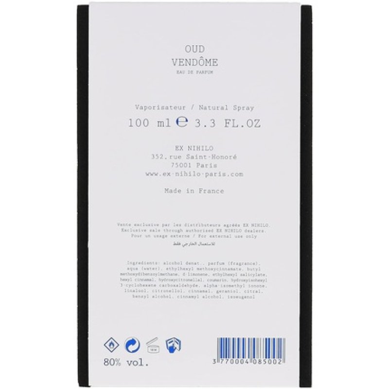 Oud Vendôme Eau de Parfum