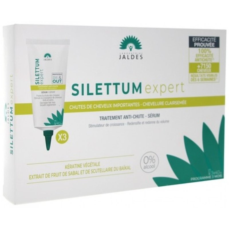 Jaldes Silettum Expert Serum for Severe Hair Loss - Thin Hair 3 x 40ml