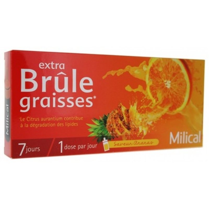 Milical Extra Pineapple Fat Burning Herbal Food 7 Doses