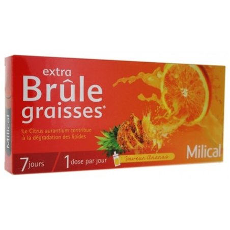 Milical Extra Pineapple Fat Burning Herbal Food 7 Doses