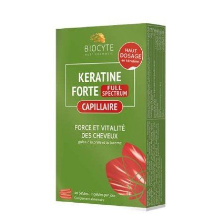 Biocyte Keratine Forte Extra Plus 40 Capsules