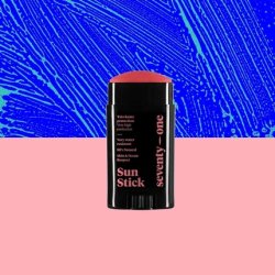 SeventyOne Percent The Sunset Sun Stick SPF 50 Vegan Face Sun Stick Very High Protection Water Resistant UVA 34 89%