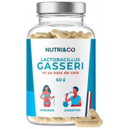 Nutri&Co Lactobacillus Gasseri and Cola Nut Dietary Supplement 60 Capsules