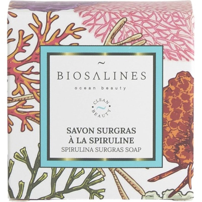 Biosalines Superfatted Soap with Spirulina 70g