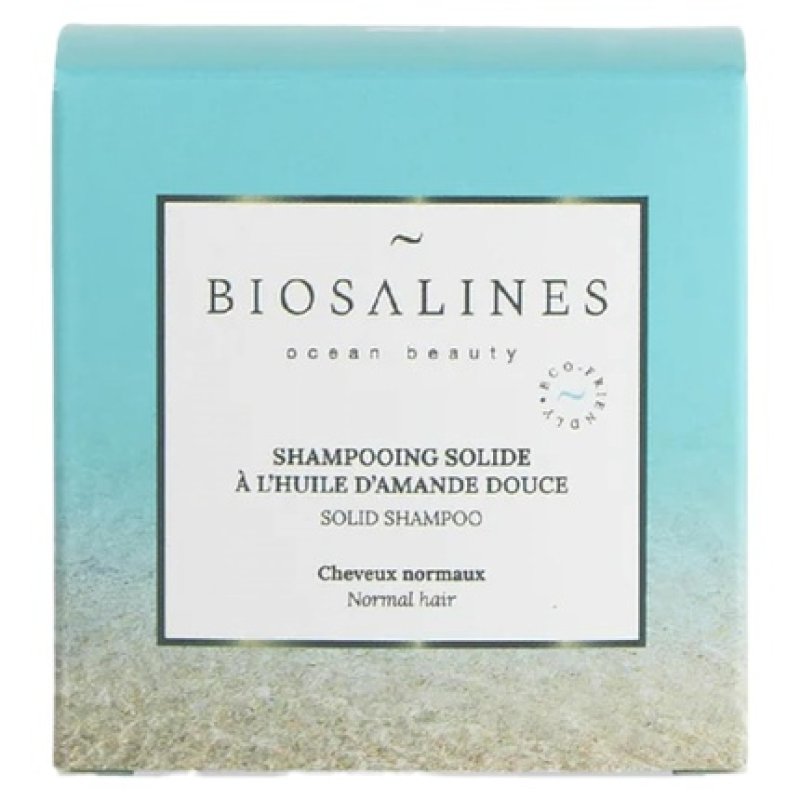 Biosalines Solid Shampoo with Almond Oil 20g
