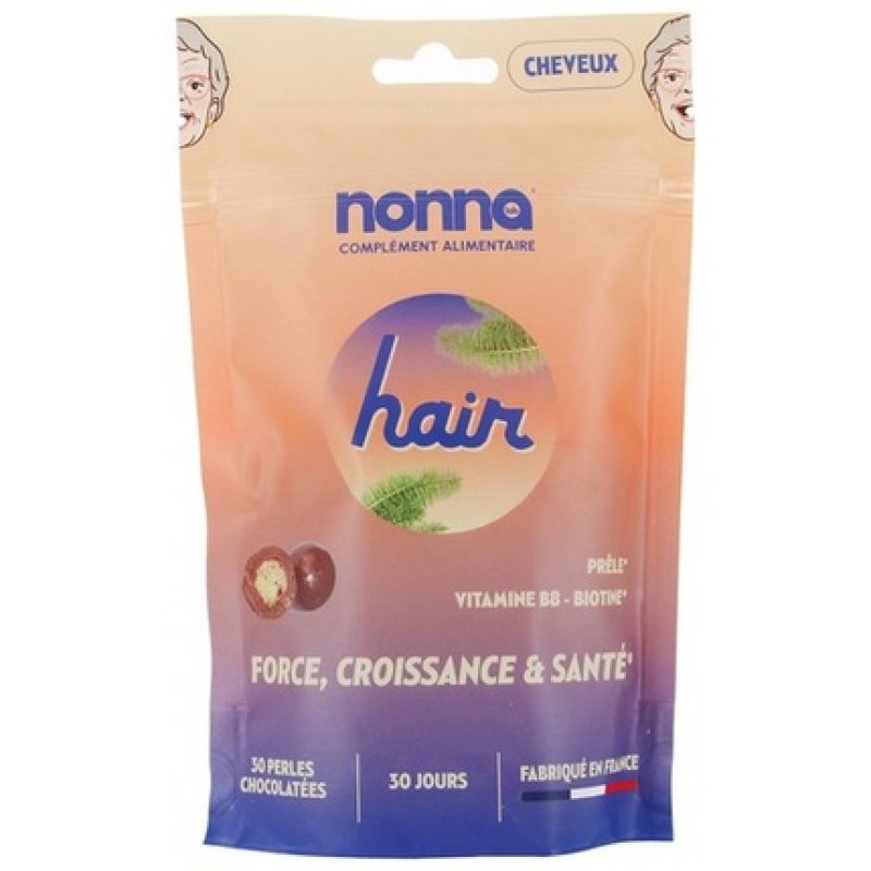 Nonna Lab Hair 30 Chocolate Pearls Food Supplement