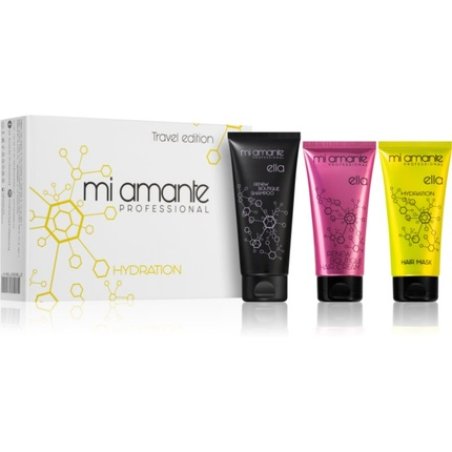 Mi Amante Professional Ella Hydration Travel Set - High Hydration Level, Shine Enhancement