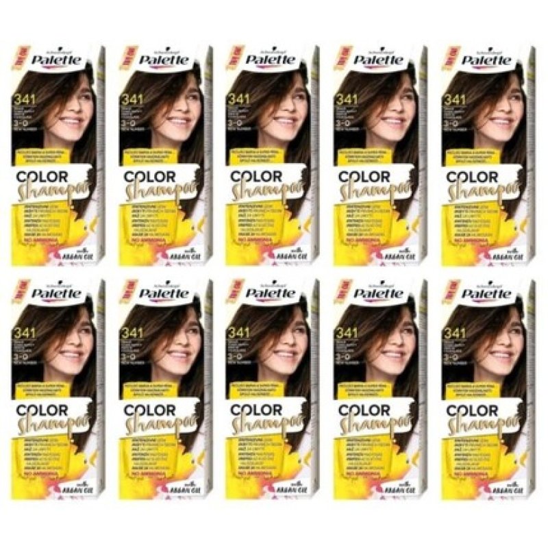 Schwarzkopf Palette Color Shampoo Hair Color 3-0 Dark Chocolate