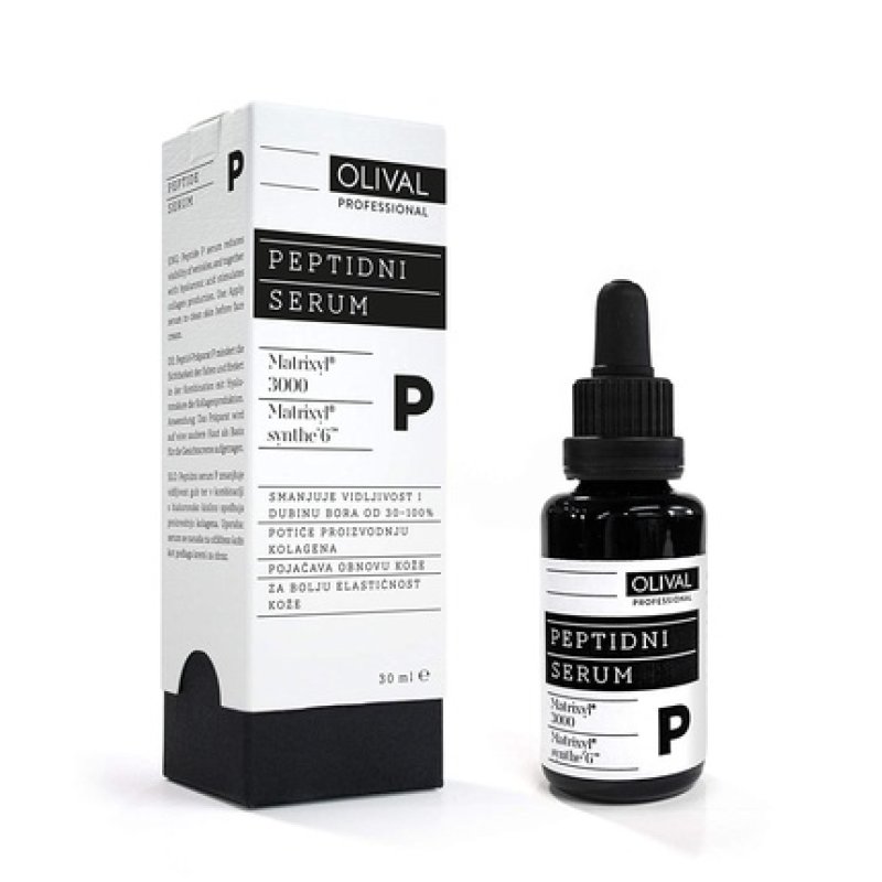 Olival Professional Peptide Serum P Revitalizes Skin and Promotes Collagen Production 30ml