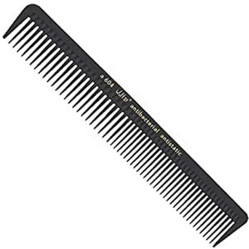 Hercules Sägemann WOLF 37 A604 Universal Comb 7.5 Inches Black