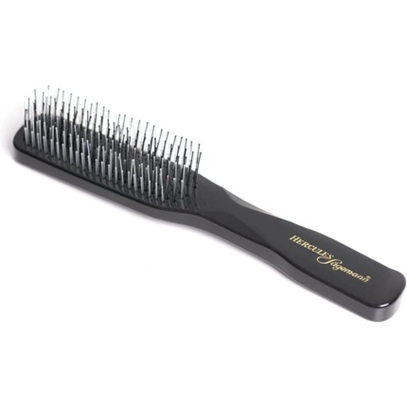Hercules Sägemann 8300 Deluxe Magic Brush Hair Detangling Brush for Men and Women Black