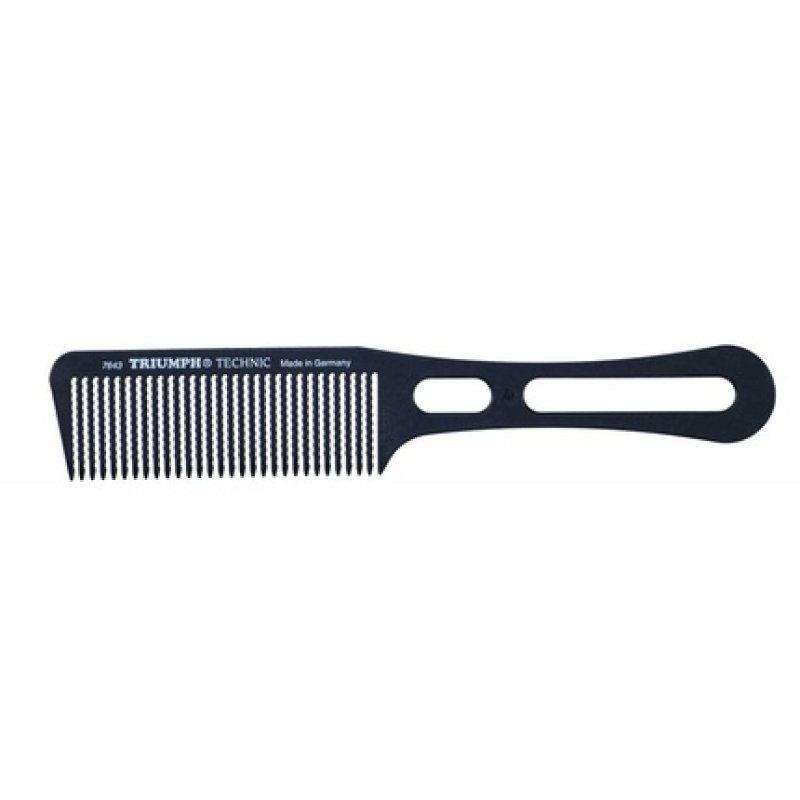 HERCULES SÄGEMANN 7643M Hair Cutting Comb 8.5 Inch Comb with Wavy Teeth Ideal for Cutting with Hair Clippers with