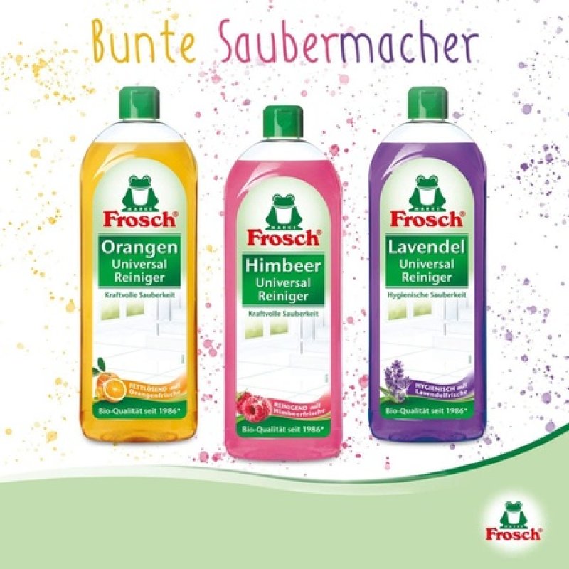 Frosch Lavender Universal Cleaner, Powerful All-Purpose Cleaner, Powerful