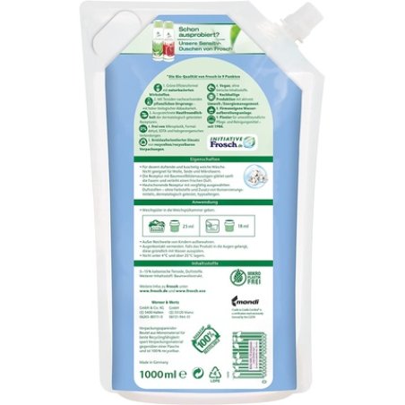 Frosch Sensitive Fabric Softener Cotton Blossom 1L