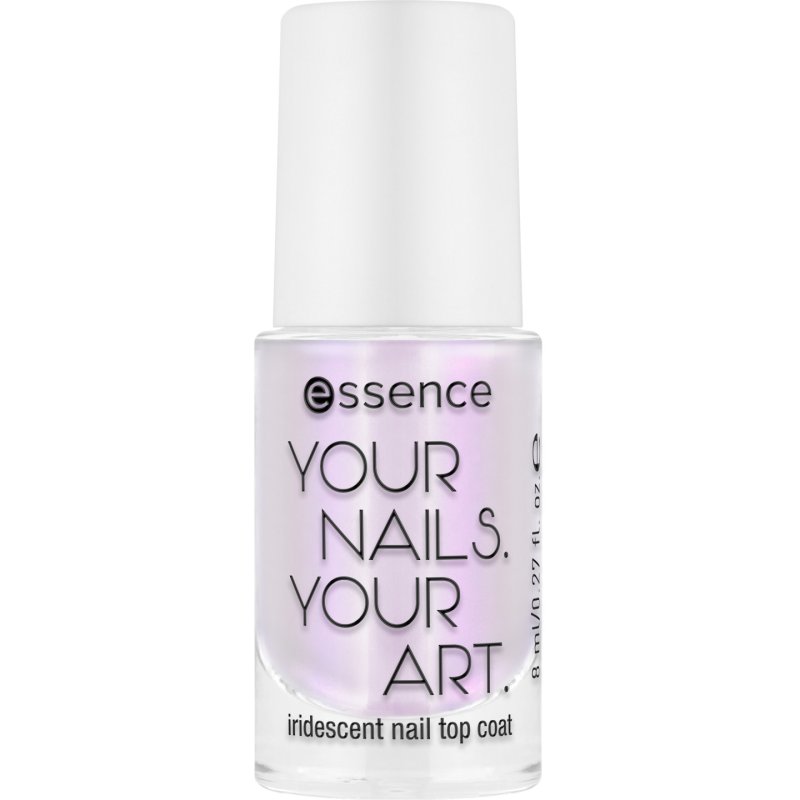 Essence your nails your art top coat nail top coat White