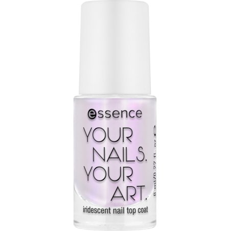 Essence your nails your art top coat vernis à ongles top coat Blanc
