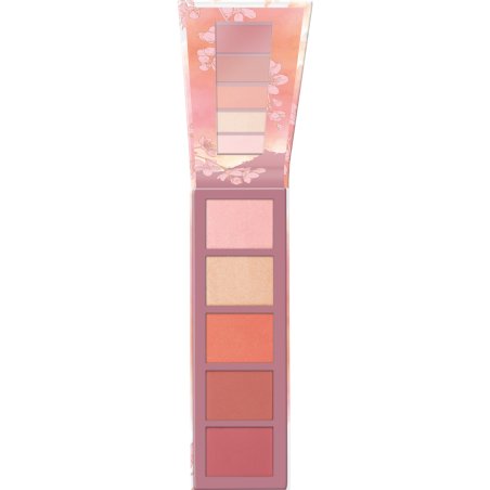 Essence Peachy Blossom palette of highlighters and blush - 15 g