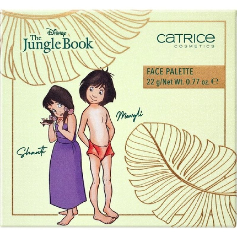 Catrice Disney The Jungle Book Face Palette Contouring Palette 020 Multicolor 4 Colors Defining Natural Radiant Vegan