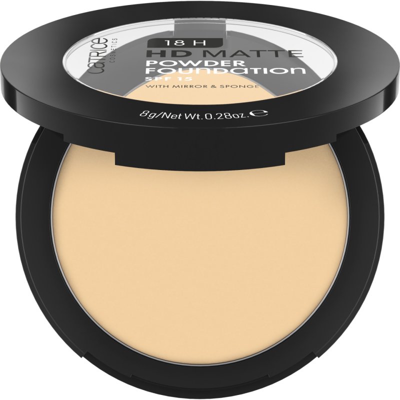 CATRICE 18H HD Matte Powder Foundation 8 g Compact case 020N