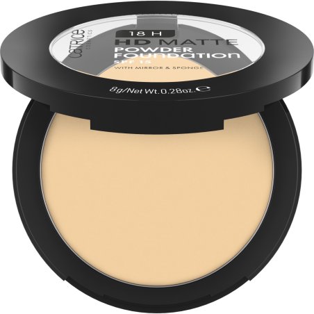 CATRICE 18H HD Matte Powder Foundation 8 g Compact case 020N