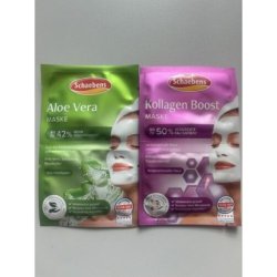 Schaebens Collagen Boost Aloe Vera Face Mask Care 4x 5ml