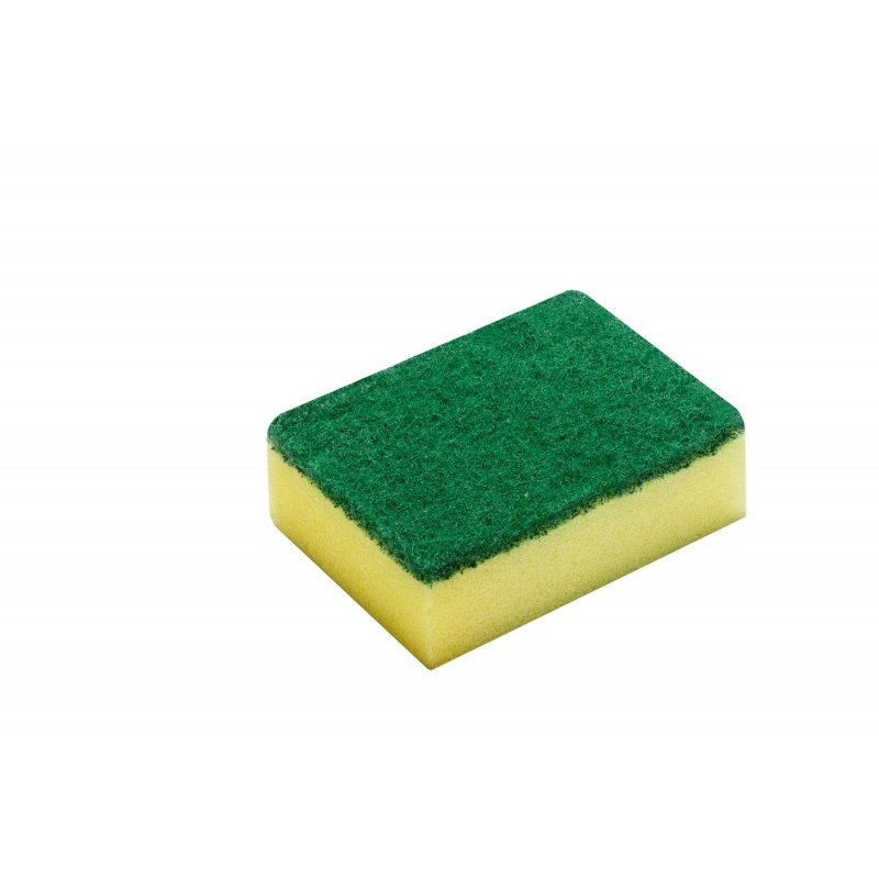 Vileda 4003790023996 éponge de grattage Vert, Jaune