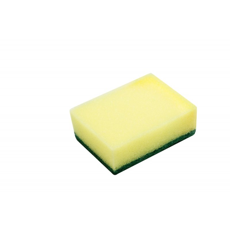 Vileda 4003790023996 éponge de grattage Vert, Jaune