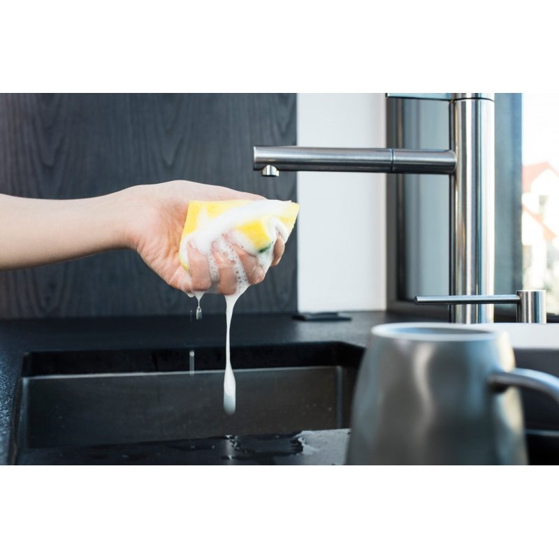 Vileda 4003790023996 éponge de grattage Vert, Jaune