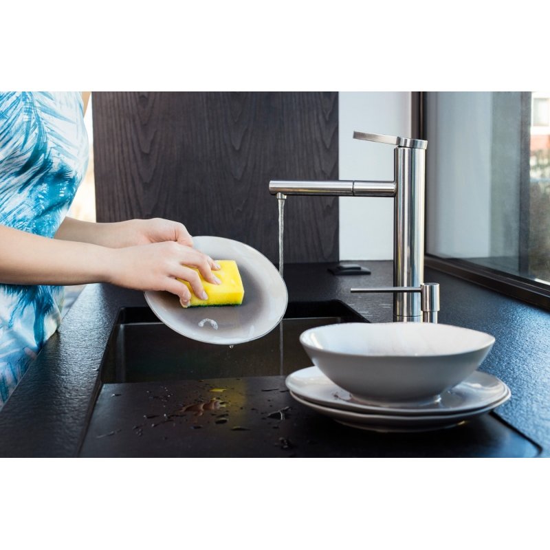 Vileda 4003790023996 scouring pad Green, Yellow