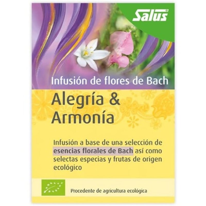 Salus Bach Joy & Harmony Infusion Tea 15 Bags 2g Each