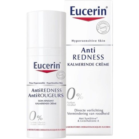 Eucerin Anti-Redness Soothing Cream for Hypersensitive Skin Instant Comfort Relief Dermatologically Tested 50ml