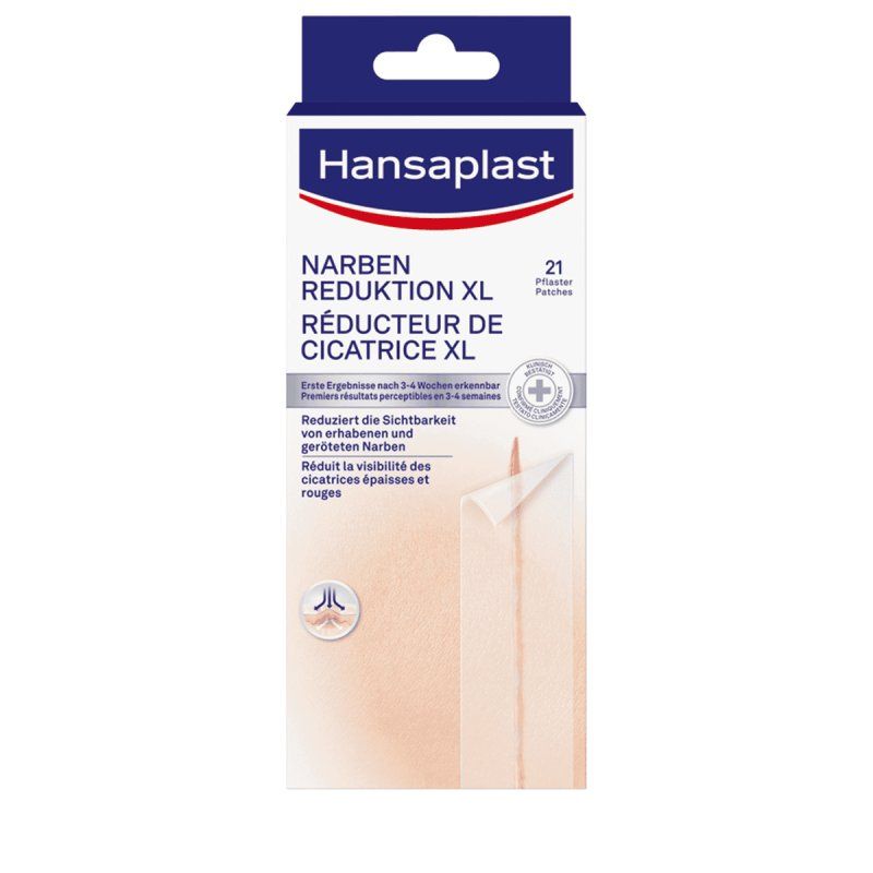 Hansaplast Narben Reduktion XL 3 x 14,6 cm 21 pièce(s)