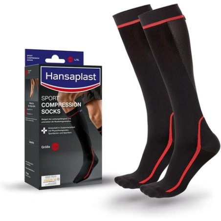 Hansaplast Sport Compression Socks for Muscle Support 1 Pair Size S/M