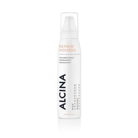 ALCINA Repair Mousse 150ml - Regenerating Mousse for Stressed Hair