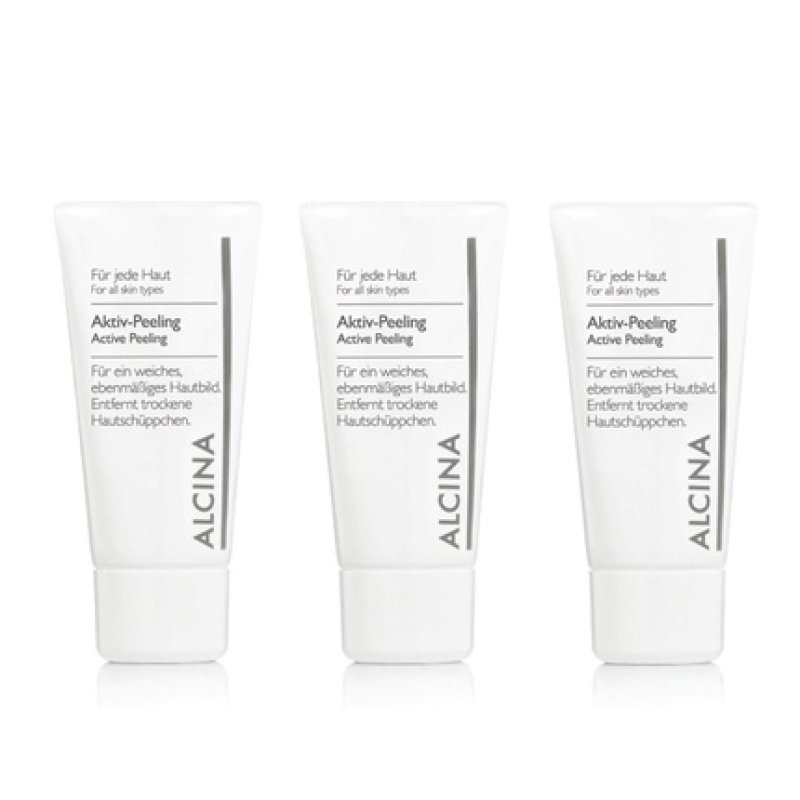 Alcina 3-in-1 Active Peeling Caring Cosmetics for Soft, Even Skin