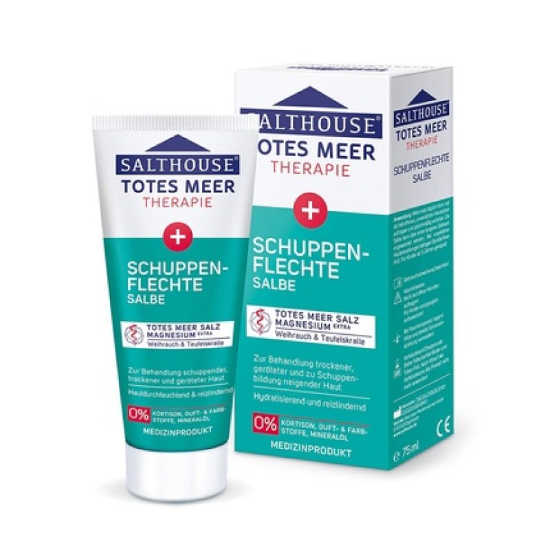 SALTHOUSE Totes Meer Therapie Schuppenflechte Salbe 75ml