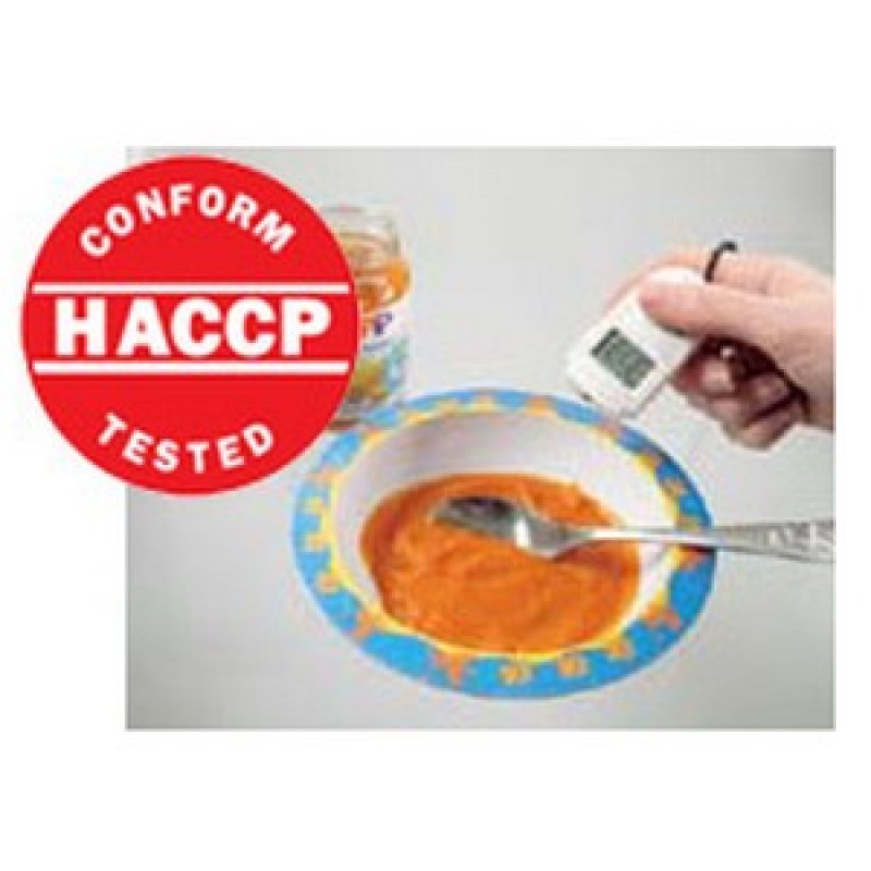 TFA-Dostmann 31.1108 thermomètre portatif Blanc F, °C -33 - 220 °C Écran integré