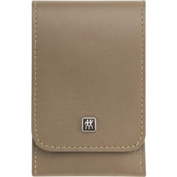 Zwilling Twinox Manicure Set – Taupe Leather Case 4 Pieces - Taupe