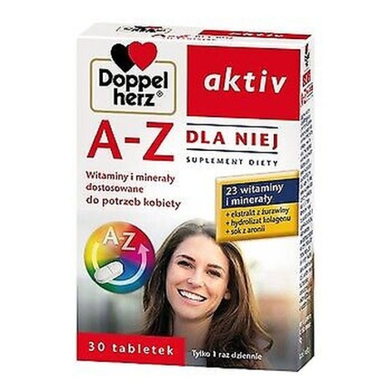 Doppelherz aktiv A-Z For Her 30 Tablets