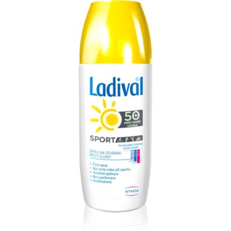 Ladival Sport Protective Transparent Spray for Athletes SPF 50 150 ml