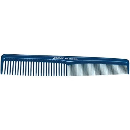 Comair 7000332 Hair Cutting Comb 400 Wide Profi-Line Blue