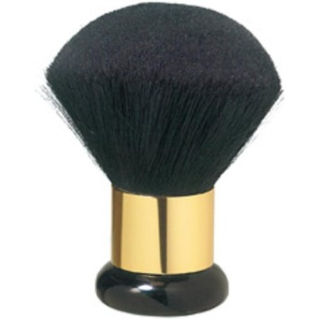 Comair Jumbo Neck Duster Goat Hair Gold Ring 175x60mm Black