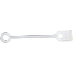 Comair Silicone Bands Heat Resistant 6.5cm Round/Short - Pack of 50