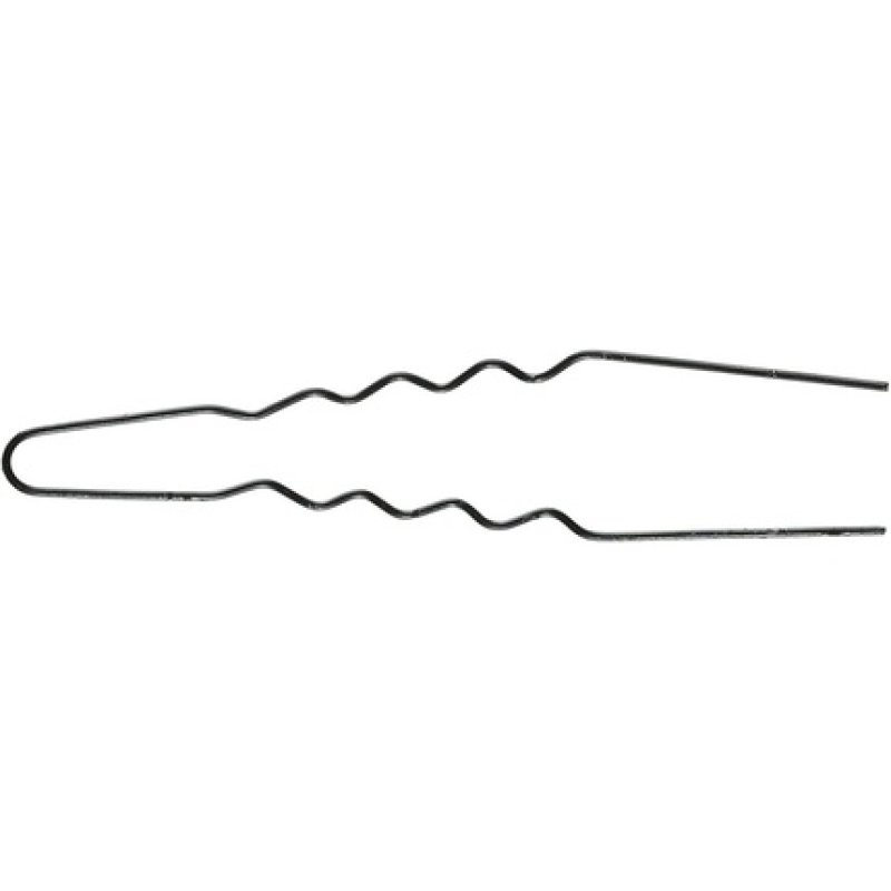 Comair Curling Needles Thin Pack of 50 75 x 0.55mm Black